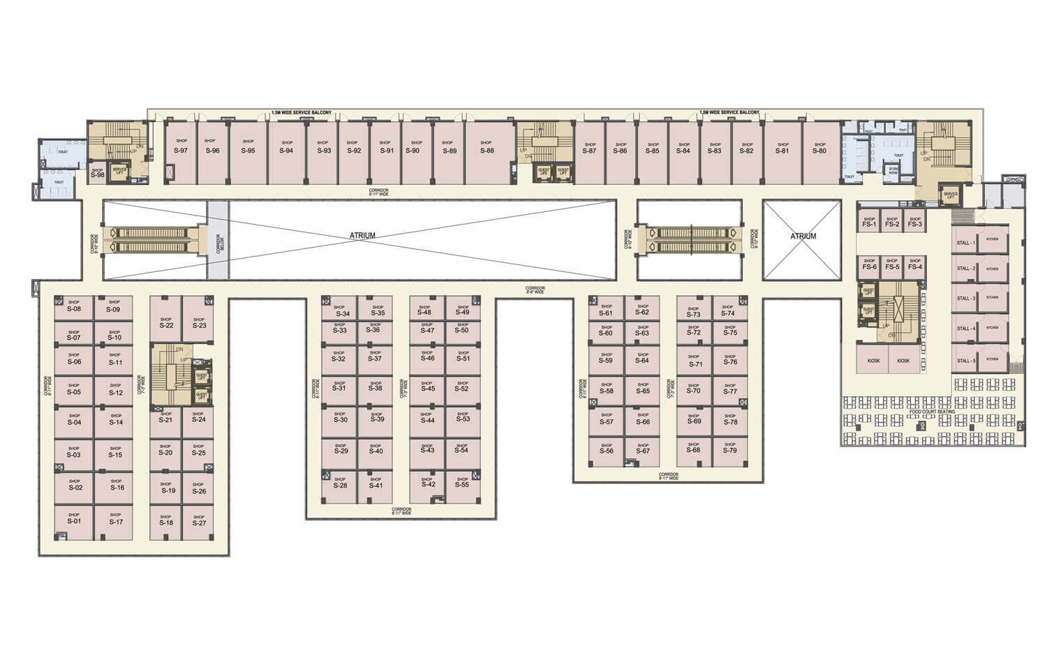 City Center Second Floor